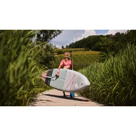 Fanatic Ray Air SLT 381 x 81 x 15 cm grau/rot