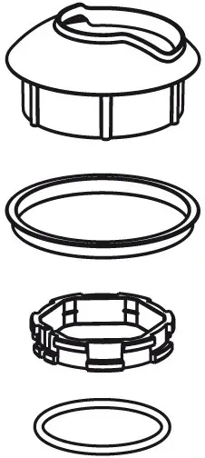 Kappe komplett schwenk DOMO 6.0 chromeline,538300 538300