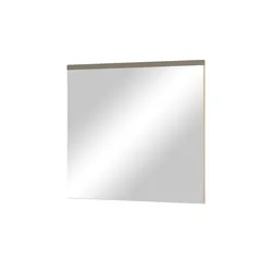 Spiegel 80,6 x 75,2 cm ¦ grau ¦ Glas, Aluminium, Holzwerkstoff ¦ Maße (cm): B: 80,6 H: 75,2 T: 2,5