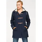 KangaROOS Softshelljacke KANGAROOS, Damen, Gr. 48, blau (marine), Softshell, Fellimitat: 100% Polyester. Obermaterial: 96% Polyester, 4% Elasthan.