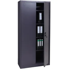 Proregal Aktenschrank 185x90x40 cm Dunkelgrau
