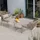 avestar Bistroset 3-tlg. Beige/Grau