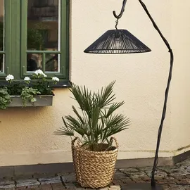 StarTrading VIDE Lampenschirm rund konisch schwarz D: 58cm H: 18,5cm