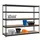Proregal Schwerlastregal Metall 300x120x45 cm Anthrazit