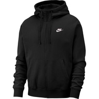 Nike Sportswear Club Fleece Herren-Hoodie Black/Black/White XL