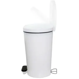Denox Pedalbin Oval 25 l Weiß