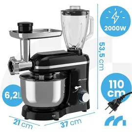 Maltec 3in1 2000W 6,2L Schwarz