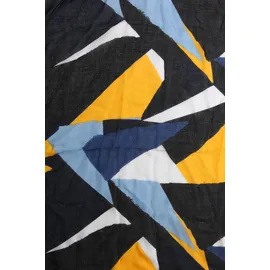 COLLEZIONE ALESSANDRO Schal mit geometrischem Design Geo " in blau | Gr.: onesize