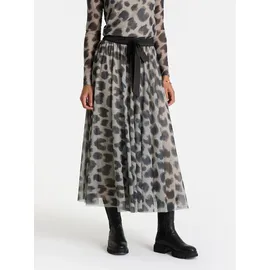 LIEBLINGSSTÜCK Midirock »RebiaL«, in Mesh-Optik Gr. 40, beige gemustert, , 95842633-40