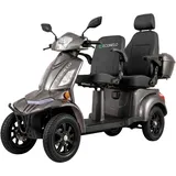 prestige home E-Seniorenmobil Vista Quarter-1L 1000 Watt 4-Rad Komfort Sitz Grau