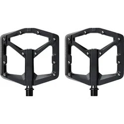 Crankbrothers Stamp 3 Large Magnesium Plattform-Pedale Schwarz Modell 2025