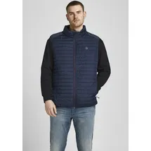 Jack & Jones PlusSize Emulti Bodywarmer Collar Weste Navy Blazer 5XL