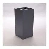 eleganteinrichten Pflanzkübel 30 x 30 x 90 cm Anthrazit