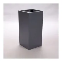 eleganteinrichten Pflanzkübel 30 x 30 x 90 cm Anthrazit