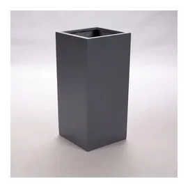 eleganteinrichten Pflanzkübel 30 x 30 x 90 cm Anthrazit