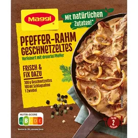 MAGGI Saucen Pfeffer-Rahm Geschnetzeltes 27 g