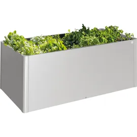 Biohort Hochbeet 2x1 201 x 102 x 77 cm silber-metallic