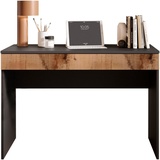 INOSIGN Schreibtisch »Basic, Computertisch mit 1 Schublade«, Arbeitstisch, Schminktisch in versch. Farben, Breite 78 oder 110 cm, schwarz