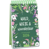 ArsEdition Wochenkalender Wald, Wiese & wunderbar 2026