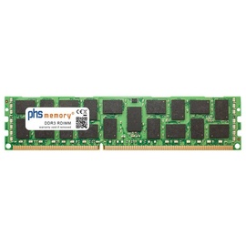 PHS-memory RAM für Supermicro SuperServer 6027PR-HC1FR Arbeitsspeicher 16GB - DDR3 - 1600MHz PC3-12800R - RDIMM