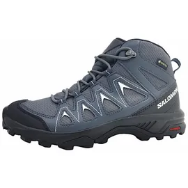 Salomon X Braze Mid GTX Damen Ebony/India Ink/Bleached Aqua 38 2/3