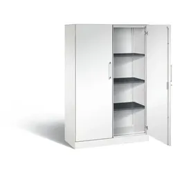 Flügeltürenschrank Asisto, H1635xB1000xT435mm, 9016/9016