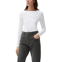 s.Oliver Langarmshirt Weiß L
