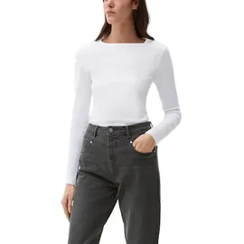 s.Oliver Langarmshirt Weiß L