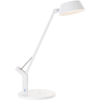 Brilliant Lampe, Kaila LED Tischleuchte mit Induktionsladeschale weiß, 1x