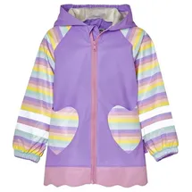 Playshoes Regenmantel Einhorn Lila 104