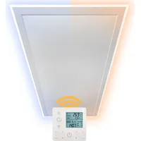 Heidenfeld Infrarot-Deckenheizung HF-HP500 mit Licht 800 W