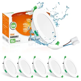 ALUSSO Einbauleuchte 6 warmweiß/neutralweiß/kaltweiß (IP65)