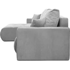 lookway Eckcouch Wind 84 2-Sitzer Grau