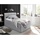 ed exciting design Boxspringbett Grau