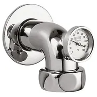 Grohe Abgangsbogen mit Thermometer 1 1/2" Außengewinde chrom
