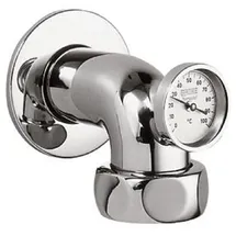 Grohe Abgangsbogen mit Thermometer 1 1/2" Außengewinde chrom