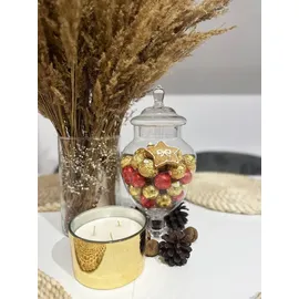 Five Bonbonniere Glas auf Fuß 2,1 l 5 St.