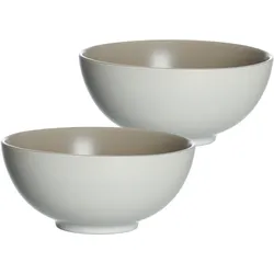 Schale RITZENHOFF & BREKER "Morelia", weiß, H:7,5cm Ø:17,5cm, Steinzeug, Schüsseln, Buddha-Bowls, Ø 17,5 cm