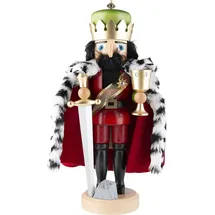 Christian Ulbricht Nussknacker König Arthur 40 cm braun