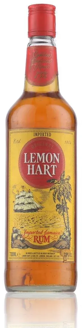 Lemon Hart Golden Jamaica Rum 73% Vol. 0,7l