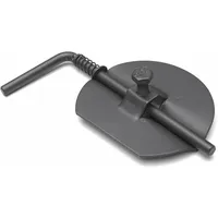 raik Drosselklappe Ofenrohr 150 mm Stahlblech grau