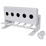 vidaXL Biathlon Anlage Schießstand 5 Löcher Kugelfang Luftgewehre Luftpistolen