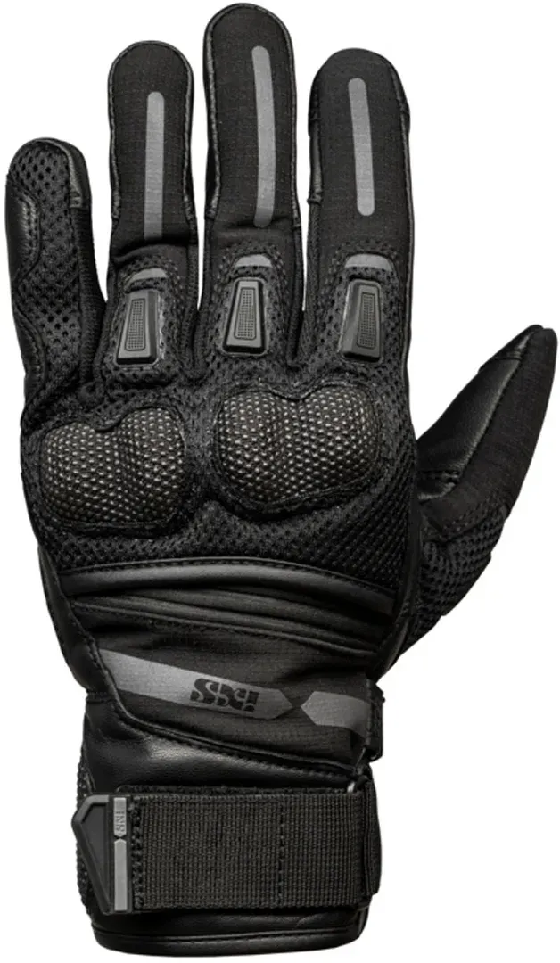 IXS Montevideo Air 2.0 Motorfiets handschoenen, zwart, L