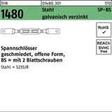 Industrial Quality Supplies DIN 148 Spannschlösser Stahl SP BS M 16 galvanisch v