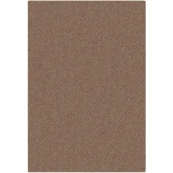 Kadima Design Hochflor-Teppich `Dovel` - Recyceltes Polyester - Nachhaltig & Weich. Farbe: Braun, 80x150 cm