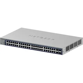 Netgear Smart S3300-52X - V3 - Switch - L3 Lite - Smart - 48 x 10/100/1000 + 4 x SFP+ - Desktop, an Rack montierbar (380 W)