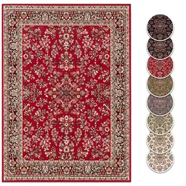 HANSE HOME Halton Kurzflorteppich 80 x 150 cm rot