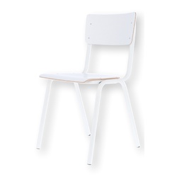 Stuhl Zero, stapelbar, Weiß