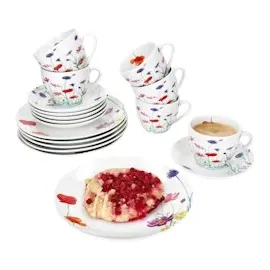 Mambocat Marie Kaffeeservice 18-tlg. floral