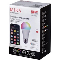 JUST LIGHT. LED-Lampe Mika Stadionatmosphäre E27 10W RGBW